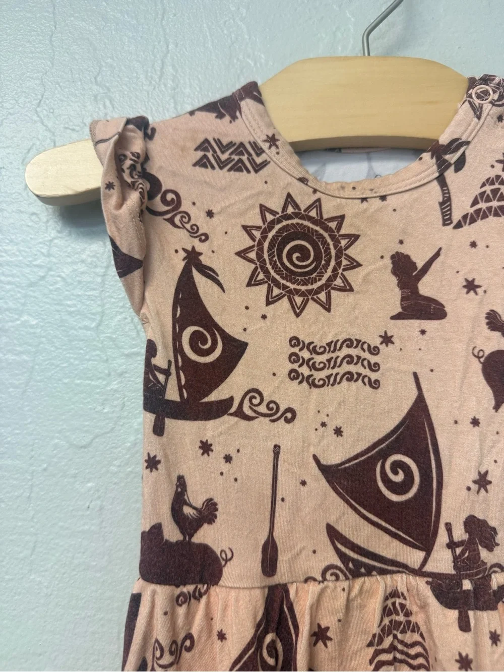 $15 ADD ON‎ love, eloise bamboo moana ballerina 12-18M dress kyte baby zara
